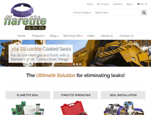 Tablet Screenshot of flaretite.com